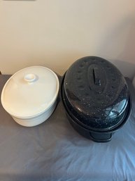 Wilton Indulgence Casserole Dish And Unlabeled Casserole Dish