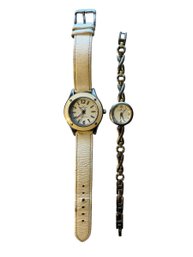 AK Anne Klein Set Of 2 Ladies Wrist Watches