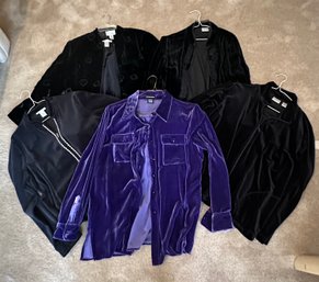 5 Women's Stylish Jackets And Tops (Purple Jacket)