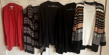 5 Womens Cardigans Liz Claiborne, Cable And Gauge And More XL