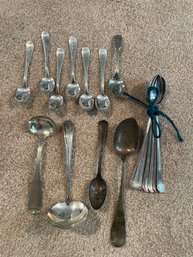 Kennard Sterling Spoon, Silver Plated Spoons Ladles, Dessert, Mini    (L)