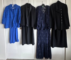 4 Women's Dressy Evening Outfits XL