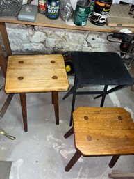 Stools & A Small Table