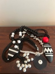 Funky, Tribal And Nautical Costume Necklaces