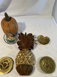 Brass  And Wood Lot