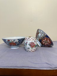 Asian Bowls And Trinket