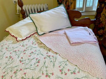 Tommy Hilfiger Sheet Set, Quilt, 2 Pillows   (B)