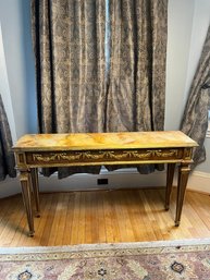 Gold Console Table (SR)