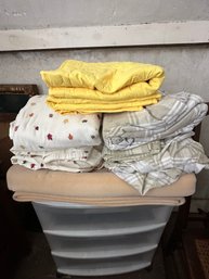 Queen Blanket 2 Decorative Shams And 2 Sets Of Flannel Sheets