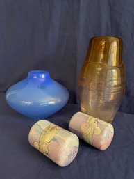 LSA Intl Poland Vase, Glass Vase, Glass Ornaments   (K)