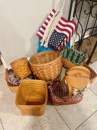 Longaberger Baskets & Flags