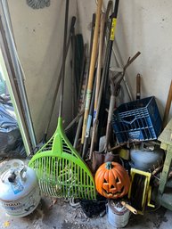 Lawn Tools Garage Lot