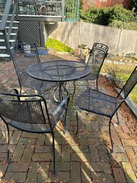 Vintage Outdoor Patio Set 5 Pcs