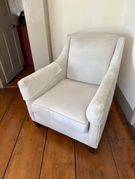 Boston Interiors Off White Upholstered Chair