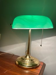 Bankers Brass Lamp