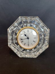 Waterford Crystal Quartz Clock  (mb)