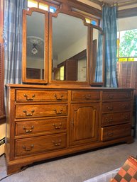 Ethan Allen Large Dresser (set)