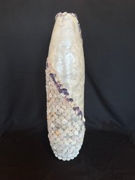 Pearlescent Shell Vase