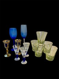 Wine, Cordial & Water Glasses    (K)