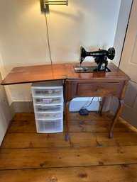 Singer Sewing Machine Table Groupin