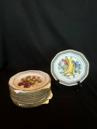 Assorted German Fruit Plates