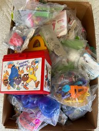 McDonalds Toys And Plastic Happy Meal Box