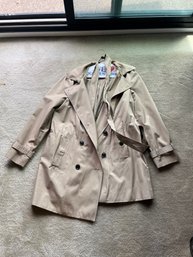 Michael Kors Tan Rain Coat XL
