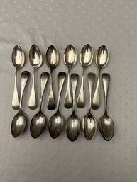 Sterling Silver Teaspoons 12