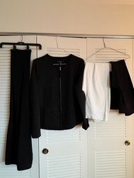 Isaac Mizrahi, JM Collection Women's Pants & Jacket Size 8-12, L