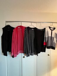 Womens Sweaters Susan Graver/bordado/monterey Baycynthia Rowley Sizes Med-lg