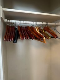 Wooden Hangers Lot