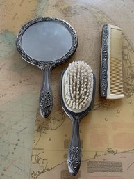 Mirror & Comb & Brush