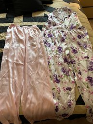 Morgan Taylor Womens Pajamas Set  Size Lg
