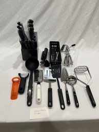 Kitchen Utensils And Knifes