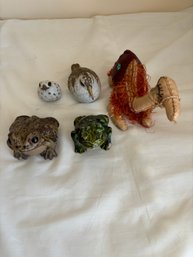 Decorative Frogs, Birds And Camel (K)