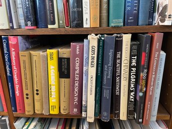 18 Books On A Shelf