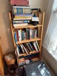 Tall BookShelf And Books