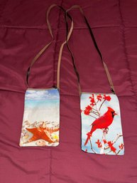 Cardinal & Starfish Phone Bag