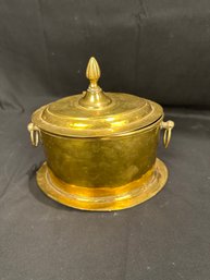 Brass Lidded Container