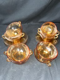 Amber Plates & Bowls
