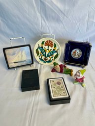 Decorative Plate, Decorative Dish, Playing Cards, Figurines, Coaster