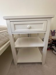 Pottery Barn Teen Nightstand With Outlets