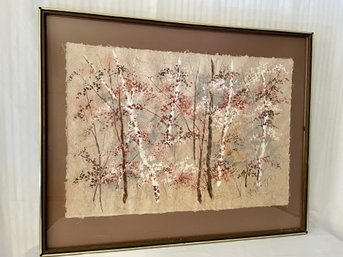 Birch Tree Painting  Original Art