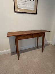 Crate And Barrel Console Table With Drawers