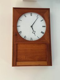 Shaker Workshop Wall Clock In Unknown Working Condition