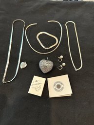 Sterling And Costume Jewelry