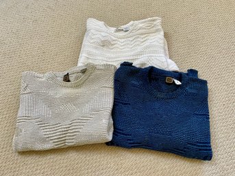 3 Cotton Sweaters