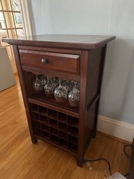 Crate And Barrel Wine A China Cabinet With Drawer