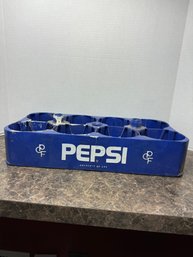 Vintage Pepsi Cola Liter Bottle Tray Fits Eight