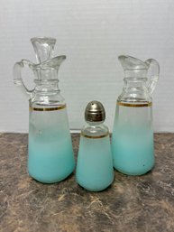 Blendo MCM Baby Blue 3pc Cruet Set